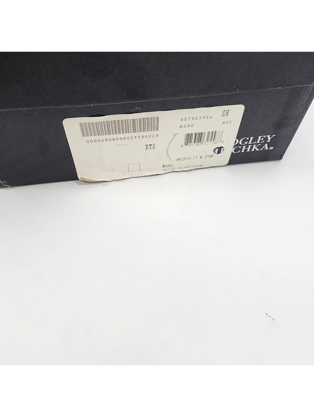 Badgley Mischka Tanessa Embellished Ankle Strap Heels 7.5 NIB - Picture 6 of 10